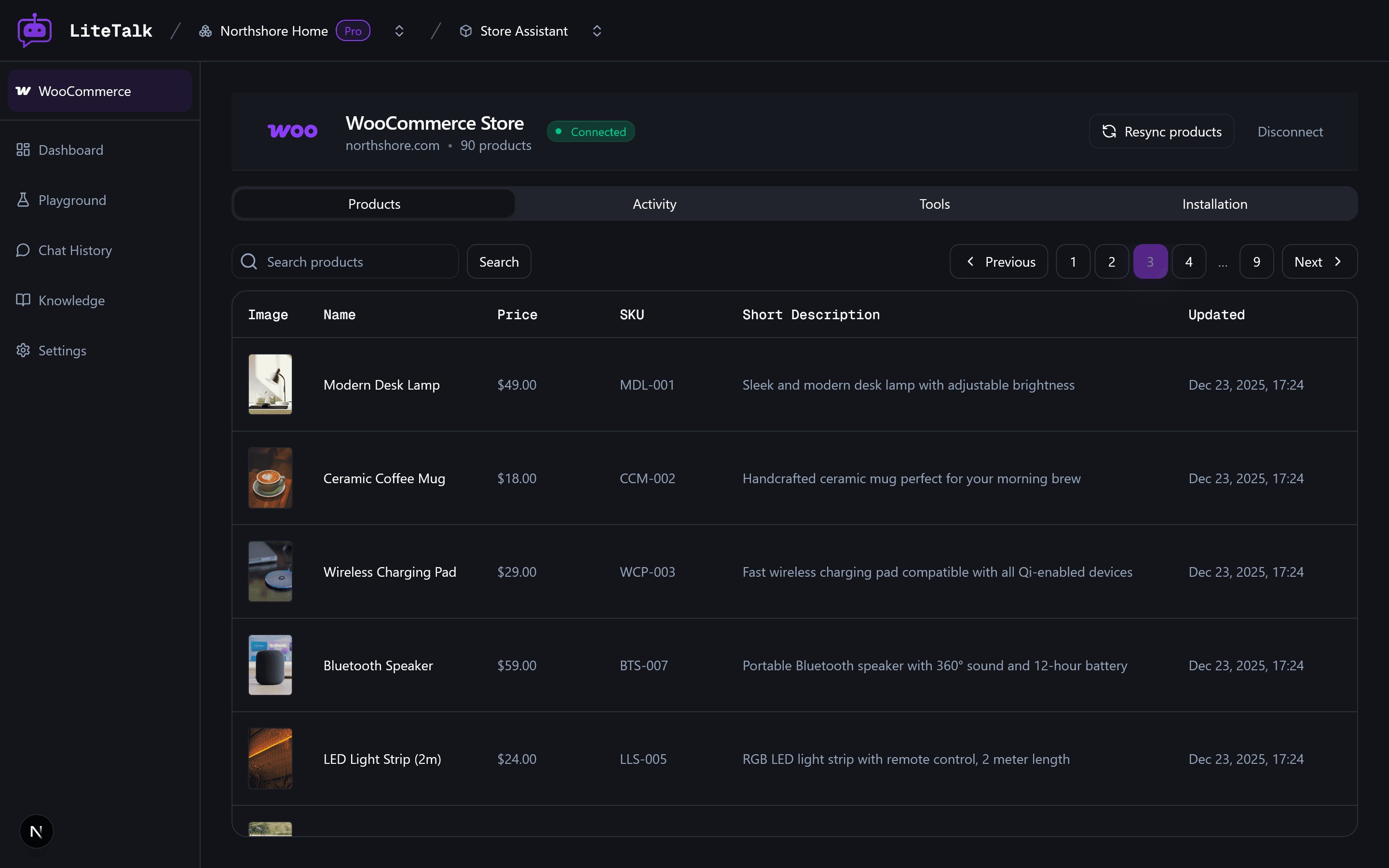 WooCommerce Products